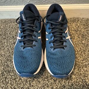 ASICS Blue and White Women's Sneakers